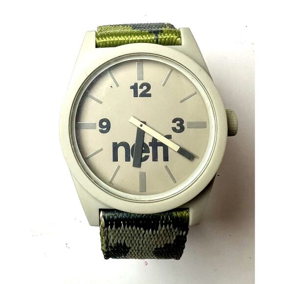 NEW NEFF WRISTWATCH WATCH DIGI DAILY WOVEN NF0209 CAMO UNISEX - Picture 1 of 5
